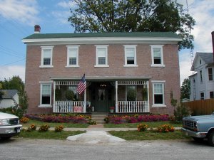 Local historic house was open for tours during the Burgoo. The house has been restored with special attention given to authentic details.