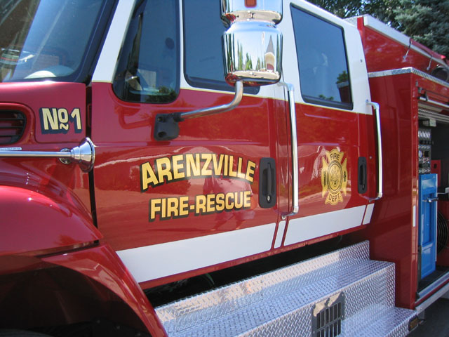 Engine No. 1 for the Arenzville Fire and Rescue